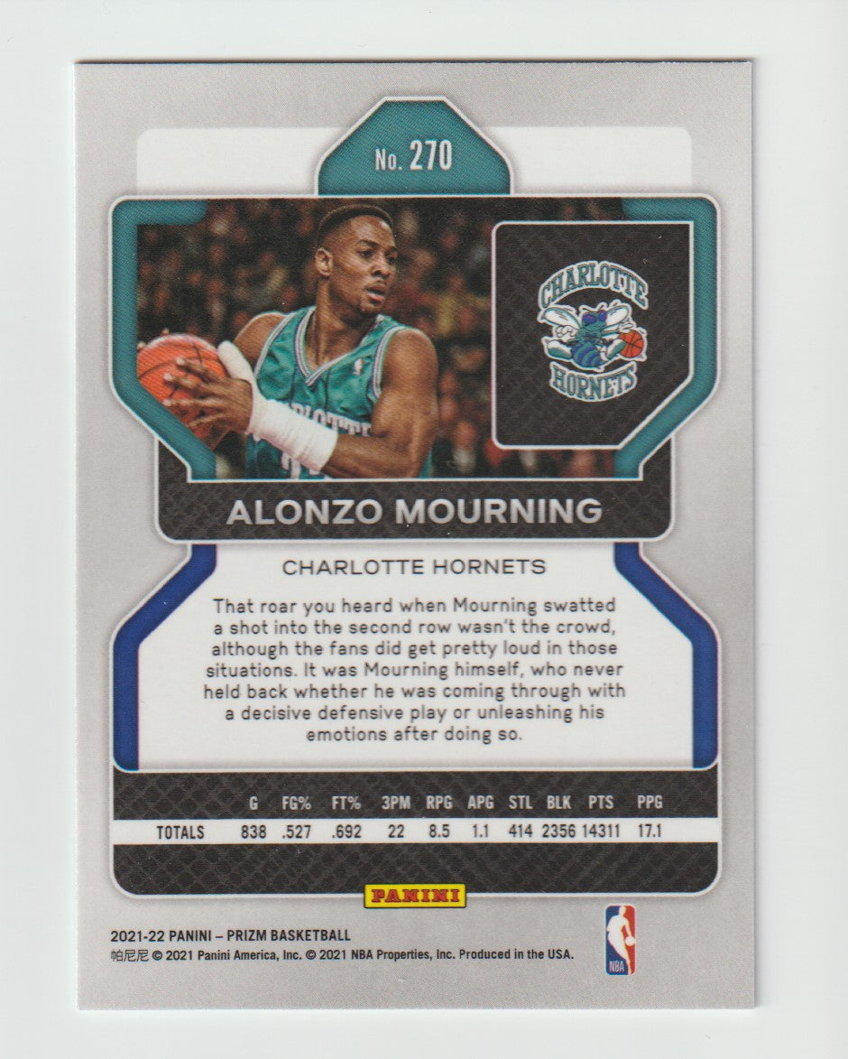 270 Alonzo Mourning - Charlotte Hornets