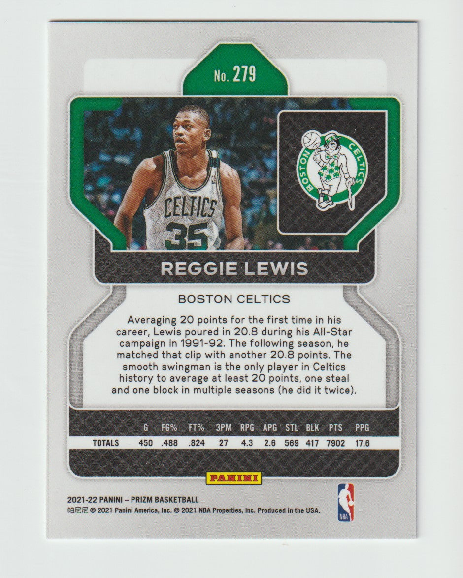 279 Reggie Lewis - Boston Celtics