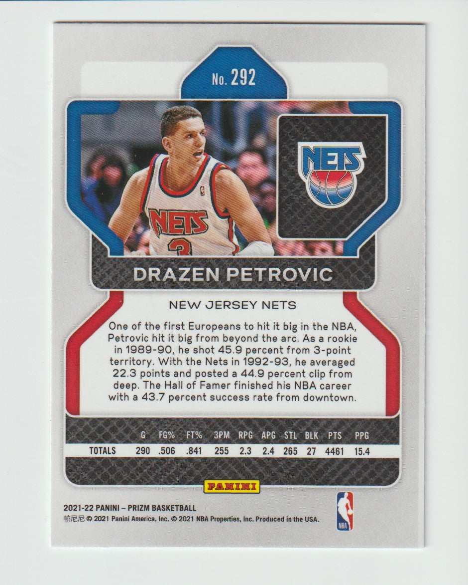 292 Drazen Petrovic - New Jersey Nets