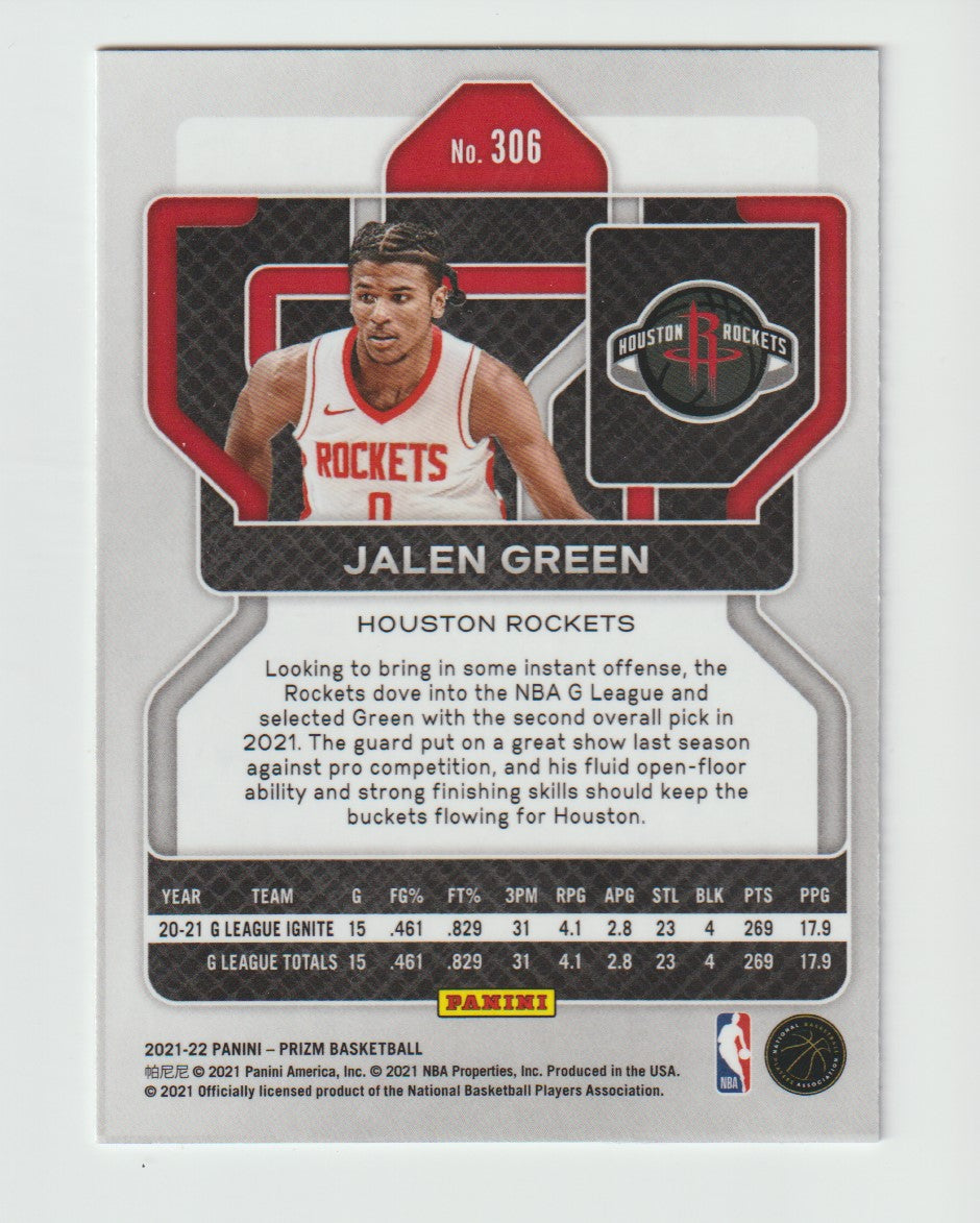 306 Jalen Green - Houston Rockets