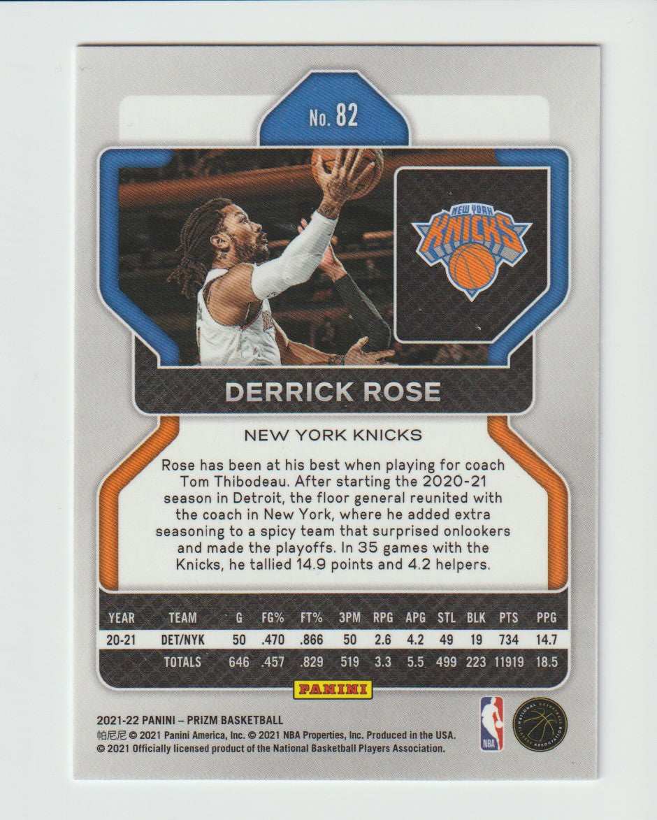 082 Derrick Rose - New York Knicks