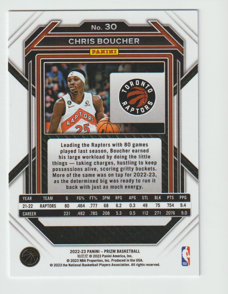 030 Chris Boucher - Toronto Raptors