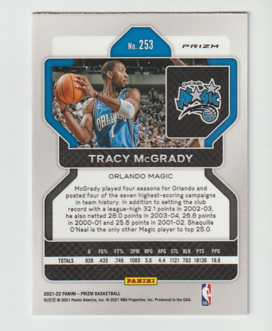 253 Tracy McGrady - Orlando Magic Red White Blue Prizm