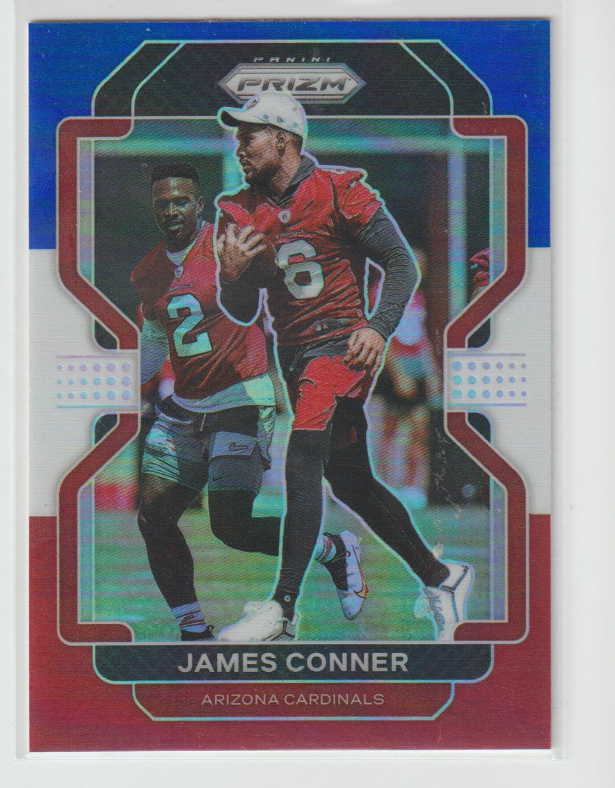 078 James Conner - Arizona Cardinals Red White Blue