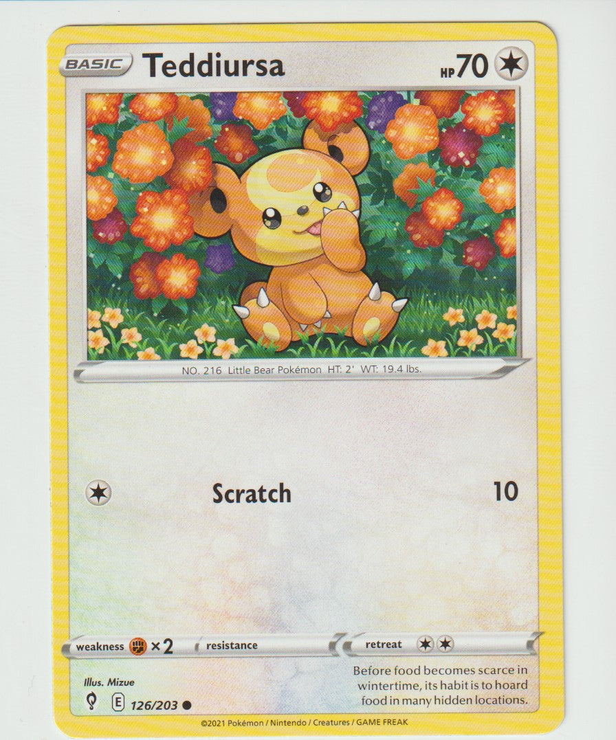 126/203 Teddiursa Common