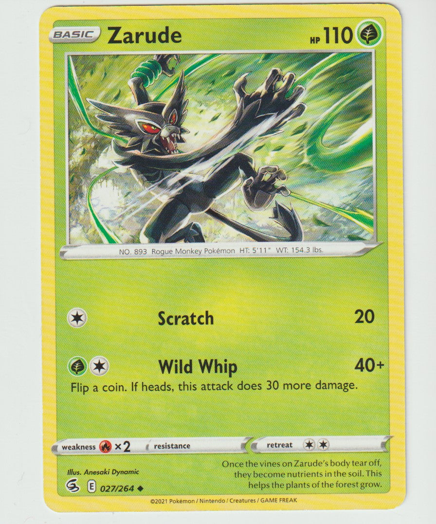 027/264 Zarude Uncommon