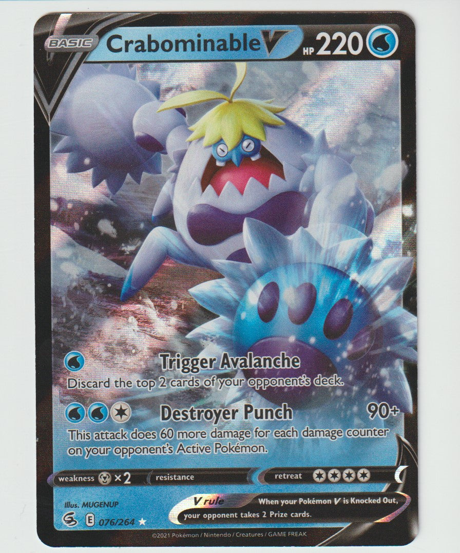 076/264 Crabominable V Half Art