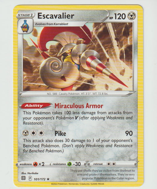 101/172 Escavalier Rare