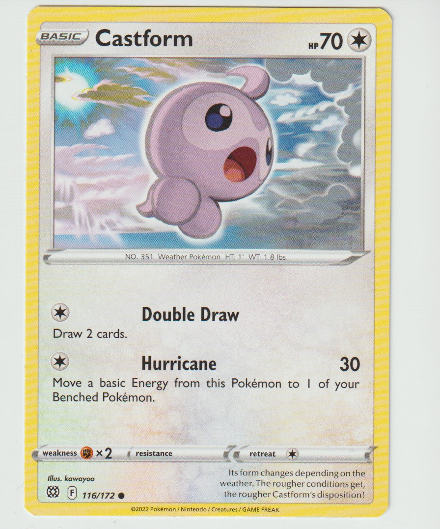 116/172 Castform Common
