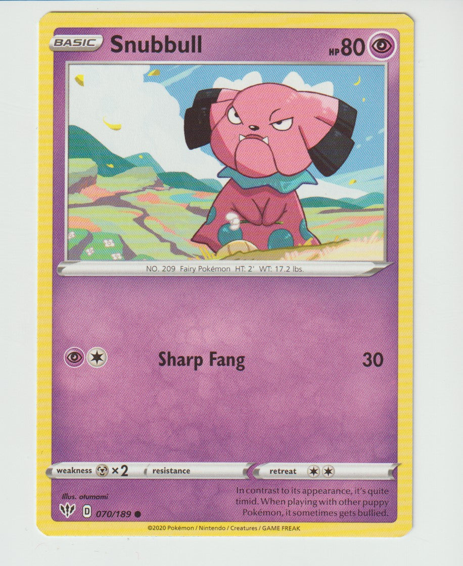 070/189 Snubbull Common
