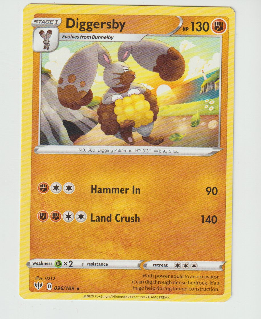 096/189 Diggersby Rare