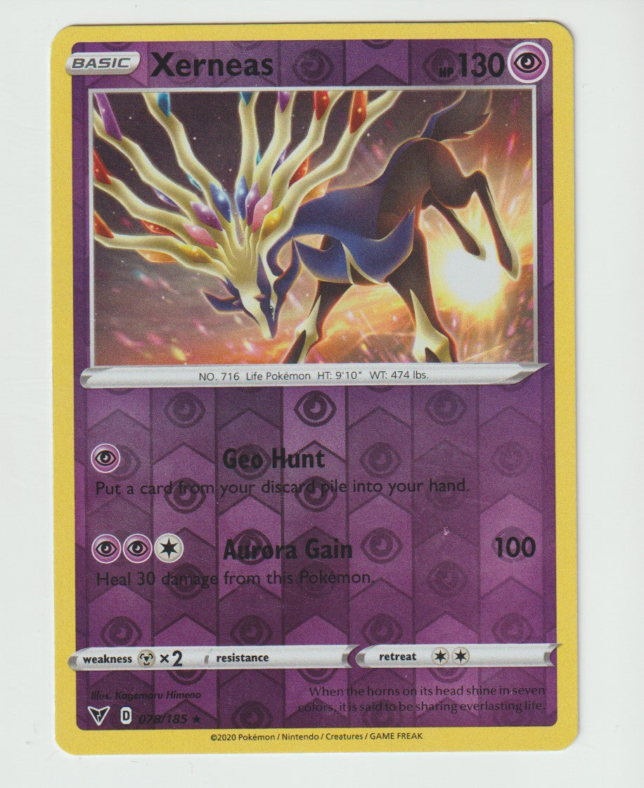 078/185 Xerneas Holo Reverse Holo