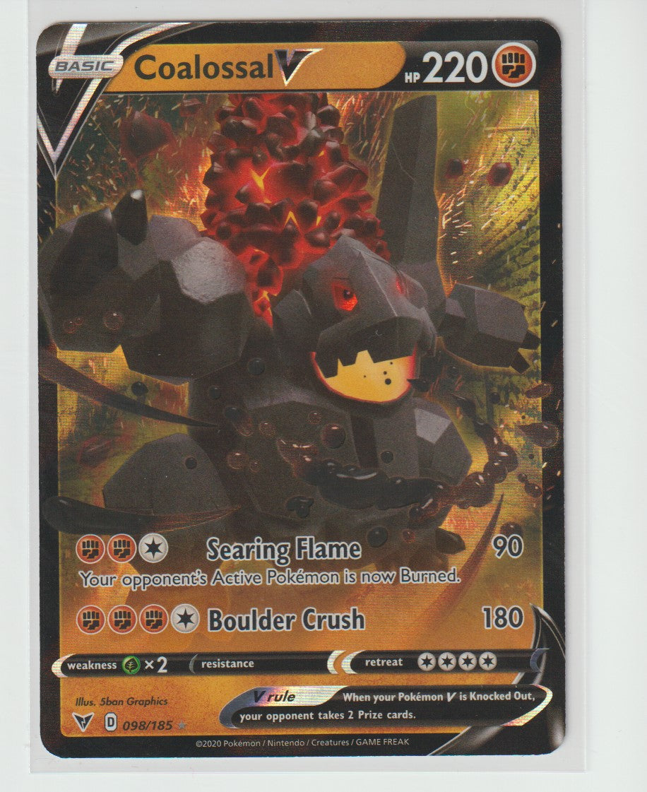 098/185 Coalossal V Half Art
