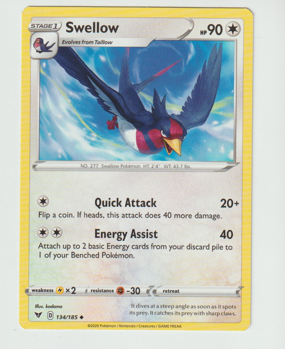 134/185 Swellow Uncommon
