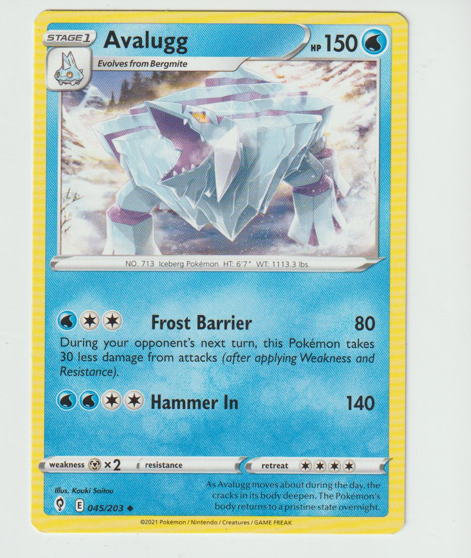 045/203 Avalugg Uncommon