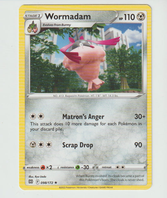 098/172 Wormadam Rare