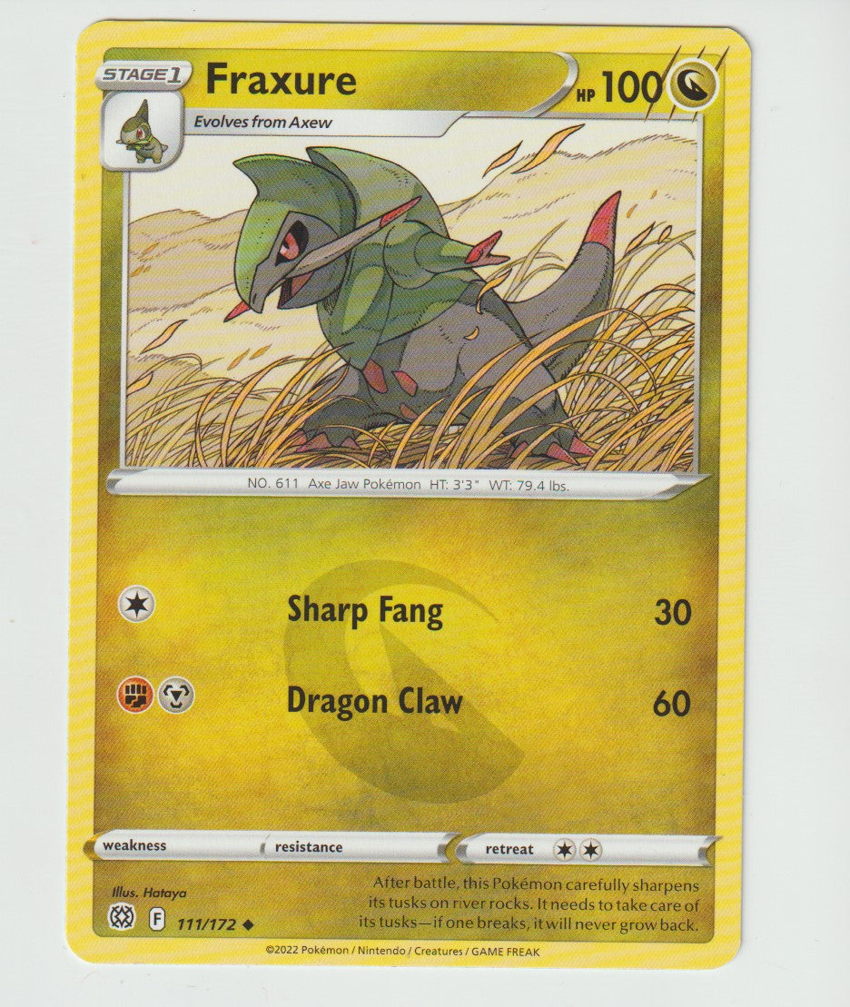 111/172 Fraxure Uncommon