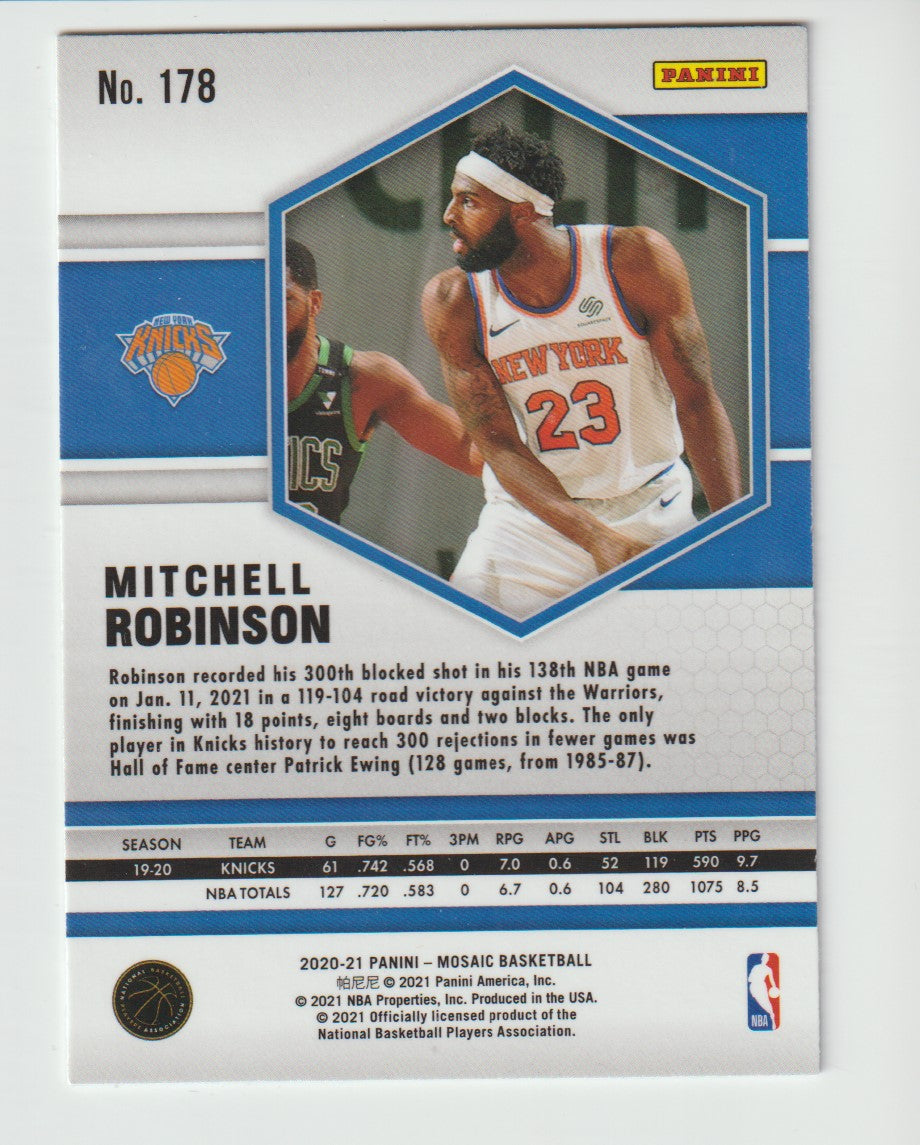 178 Mitchell Robinson - New York Knicks