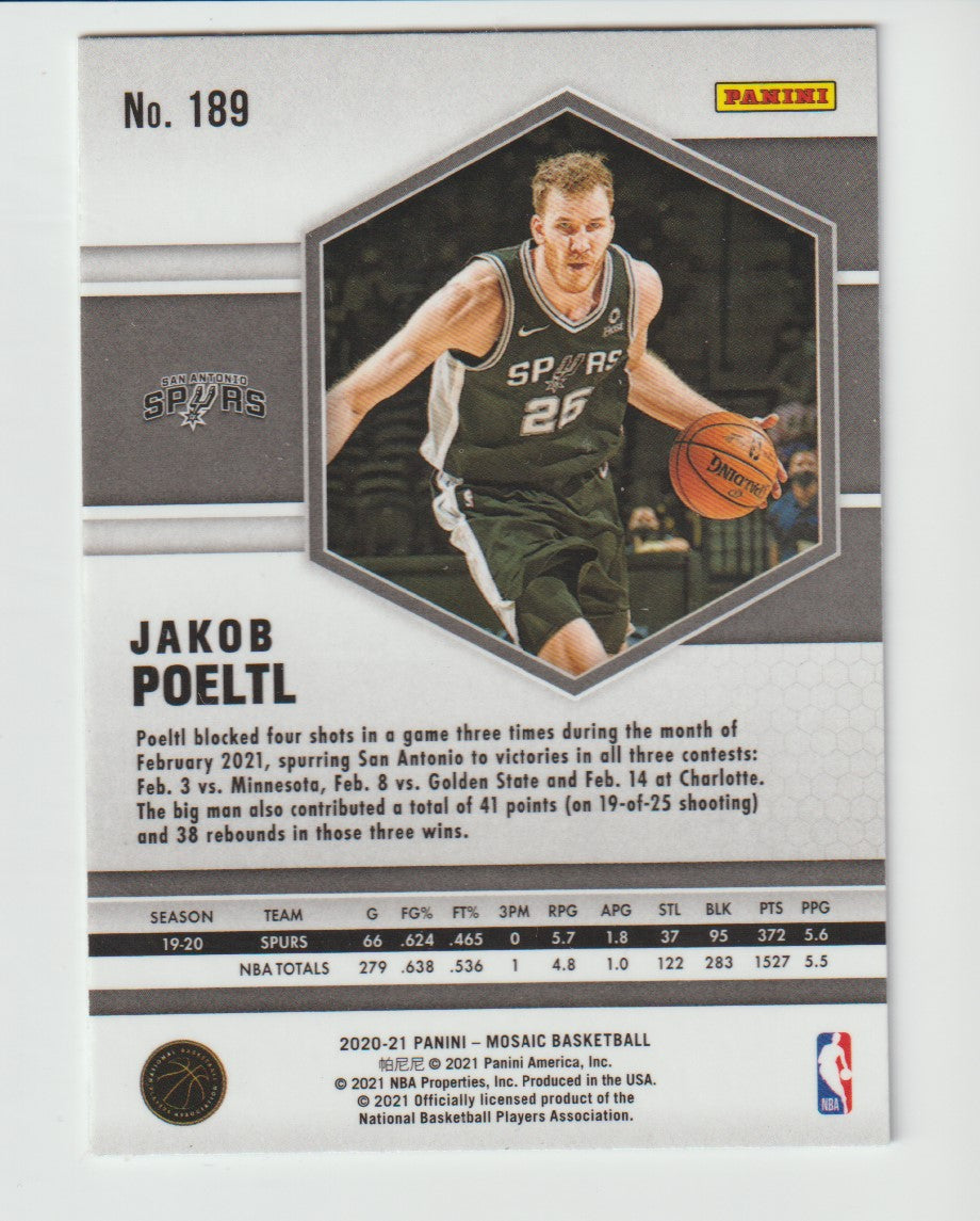189 Jakob Poeltl - San Antonio Spurs