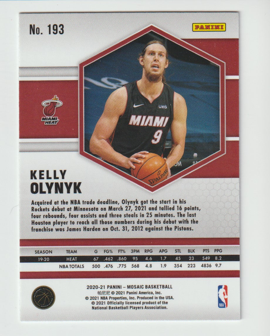 193 Kelly Olynyk - Miami Heat