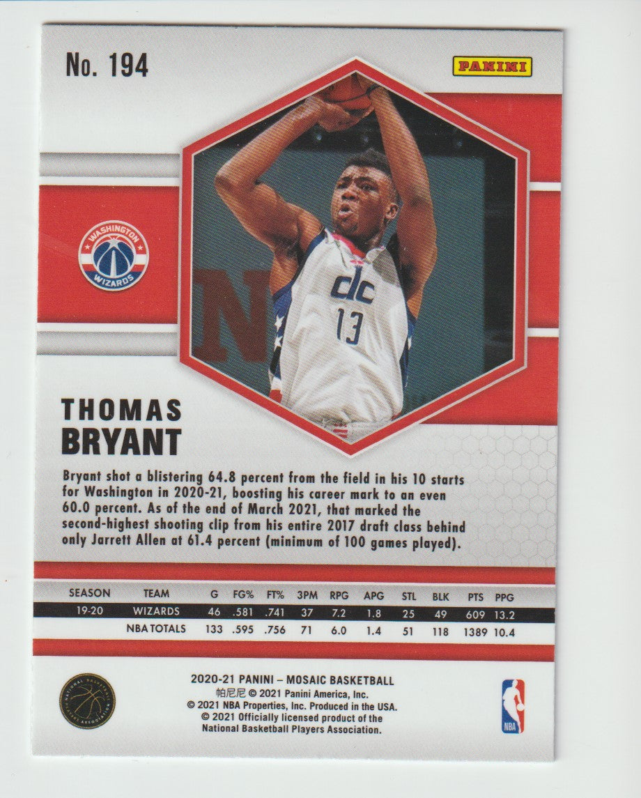 194 Thomas Bryant - Washington Wizards