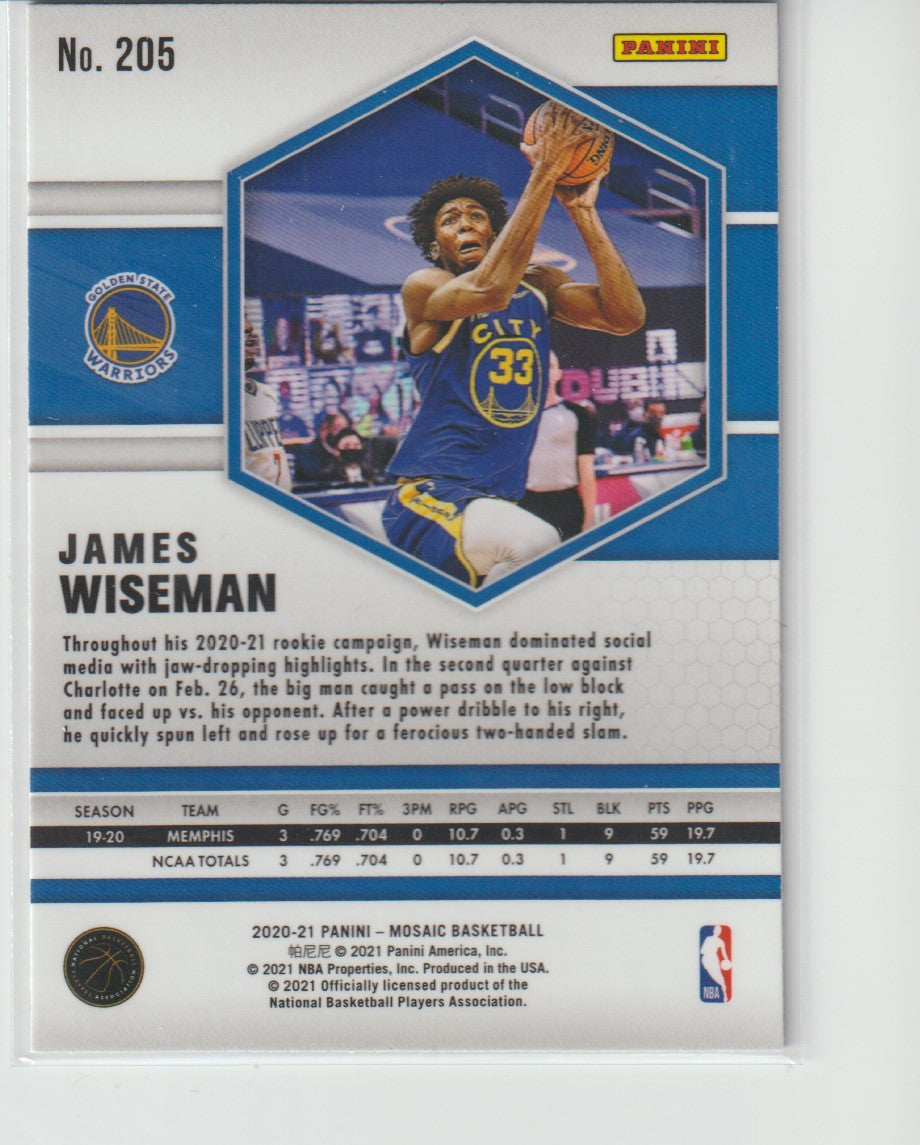 205 James Wiseman - Golden State Warriors