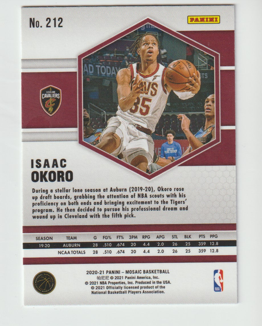212 Isaac Okoro - Cleveland Cavaliers