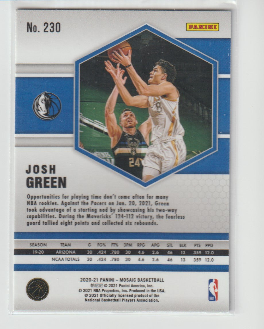 230 Josh Green - Dallas Mavericks