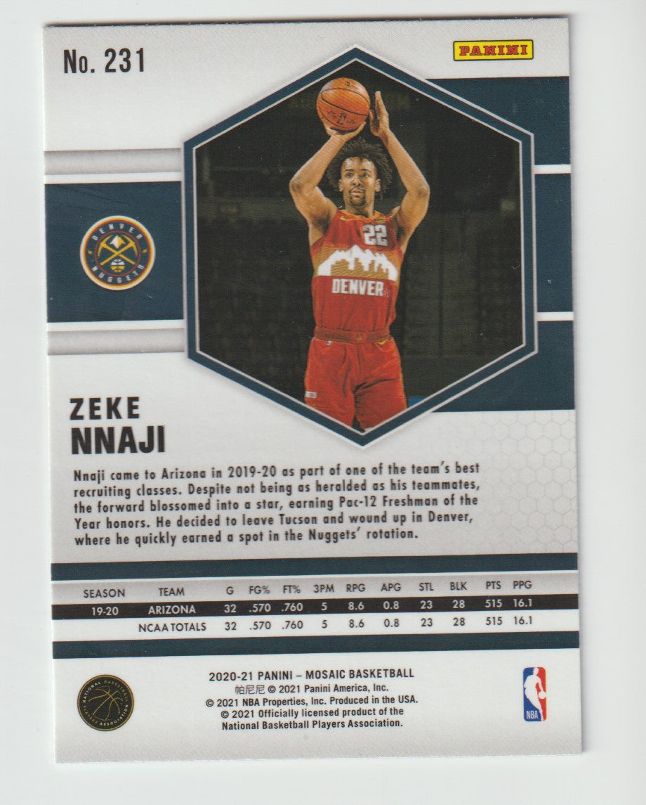 231 Zeke Nnaji - Denver Nuggets