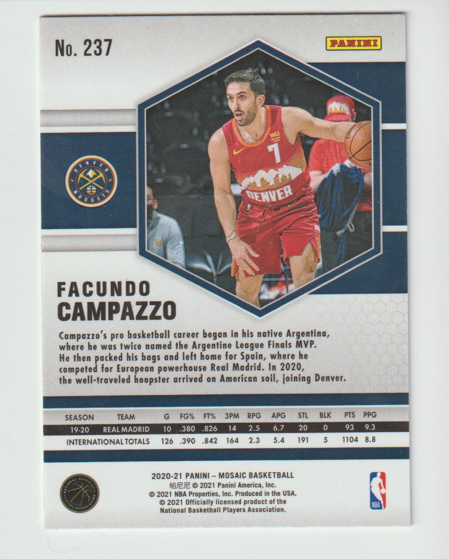 237 Facundo Campazzo - Denver Nuggets