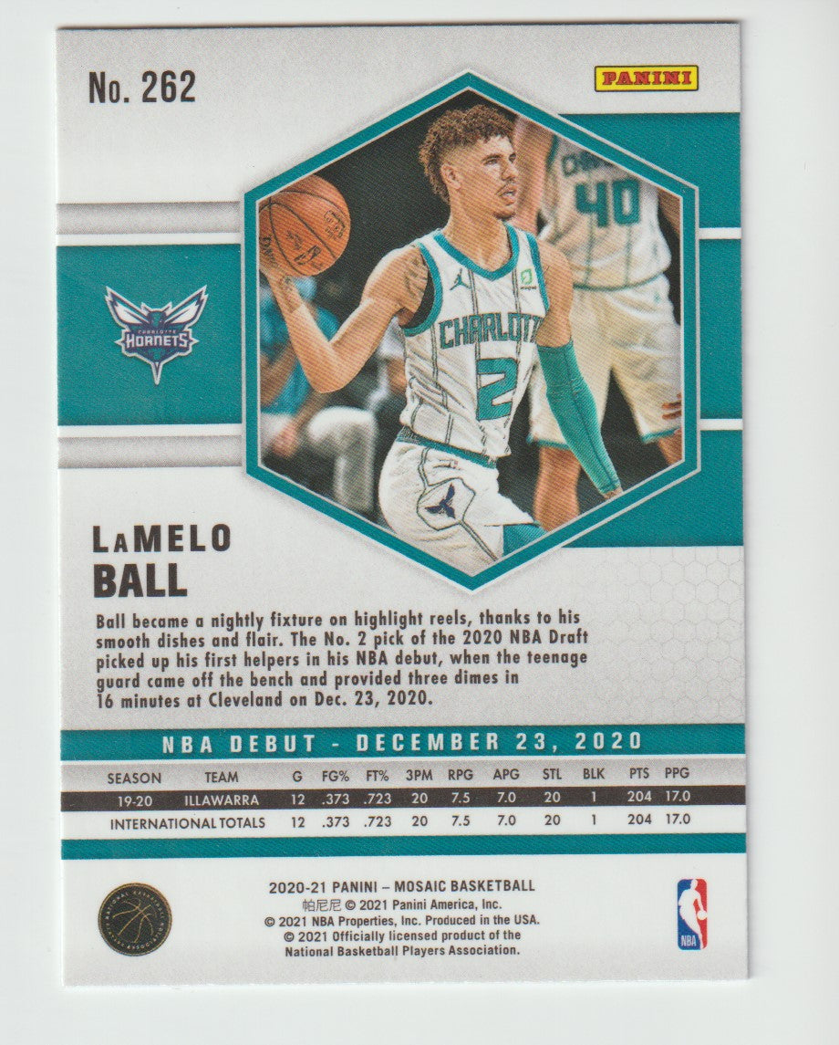 262 LaMelo Ball - Charlotte Hornets