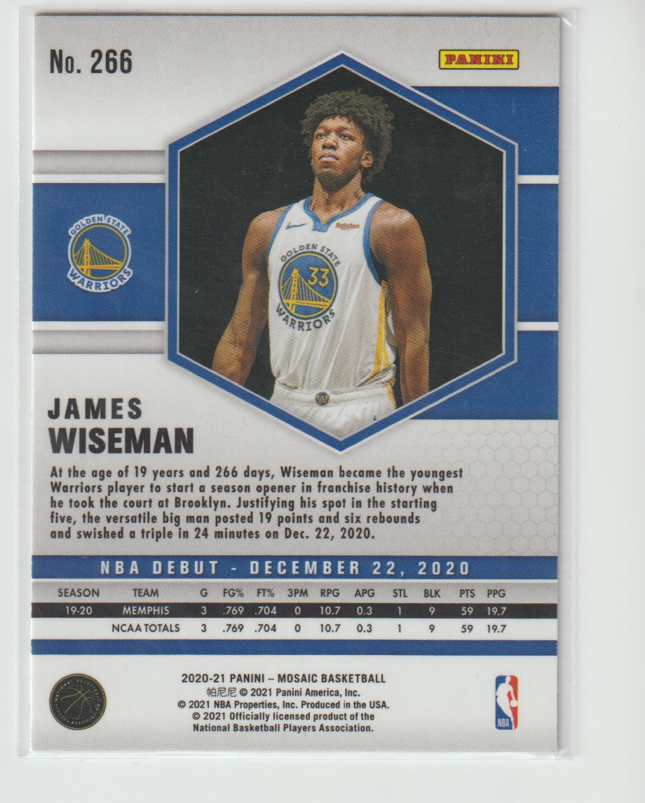 266 James Wiseman - Golden State Warriors
