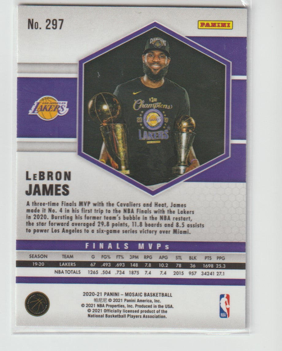 297 LeBron James - Los Angeles Lakers