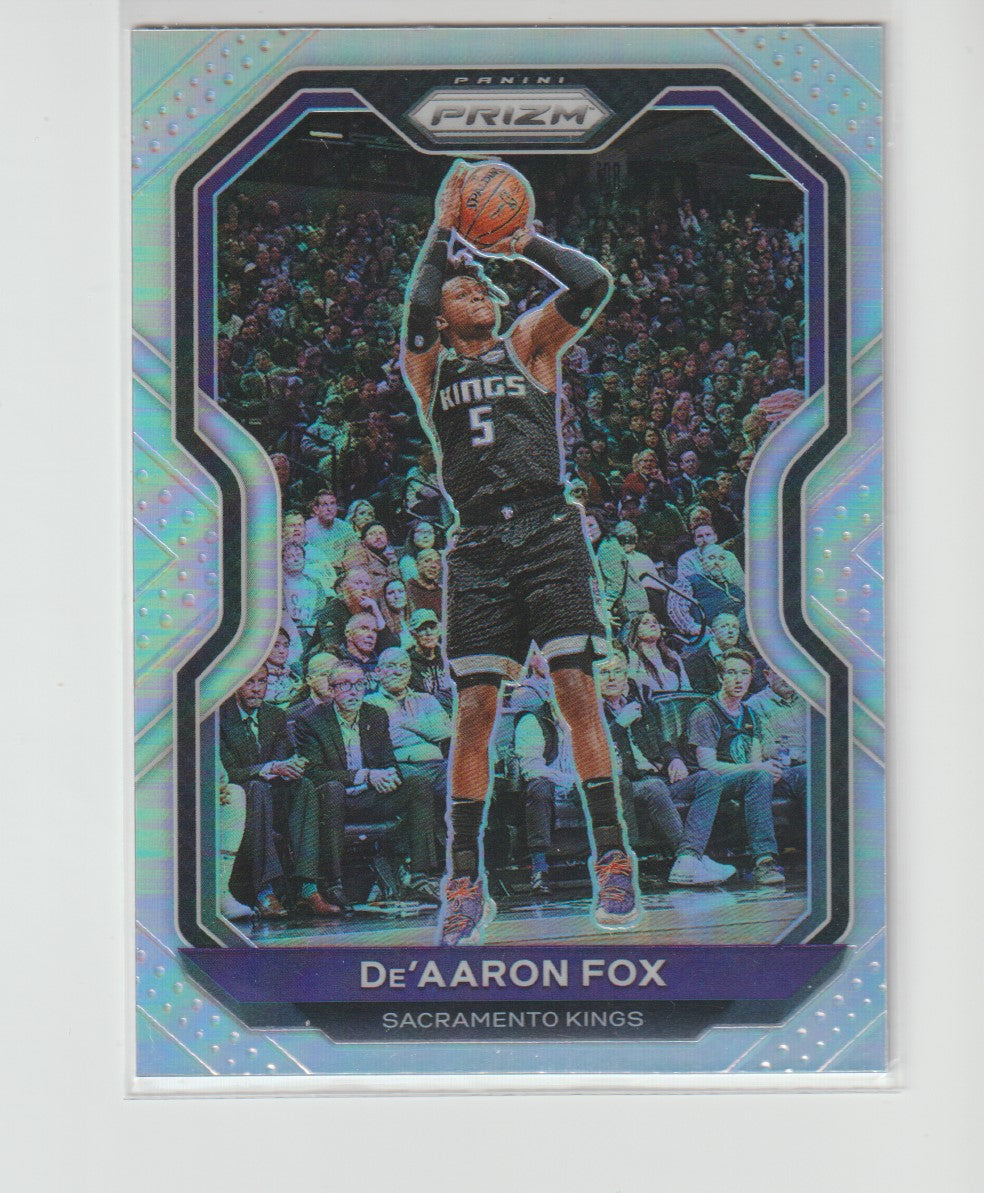 013 De'Aaron Fox - Sacramento Kings Silver Prizm