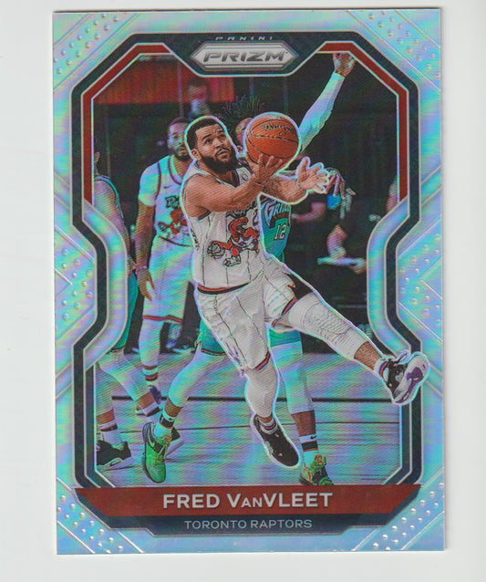 215 Fred VanVleet - Toronto Raptors Silver Prizm