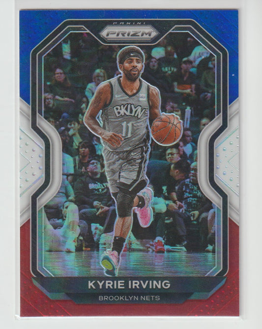 139 Kyrie Irving - Brooklyn Nets Red White Blue Prizm