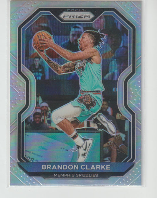228 Brandon Clarke - Memphis Grizzlies Silver Prizm