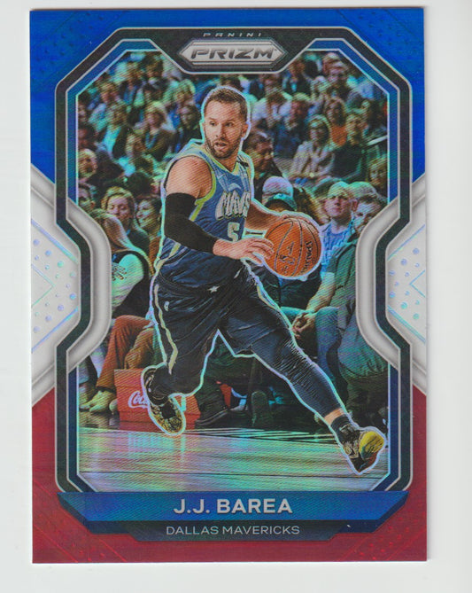 084 J.J. Barea - Dallas Mavericks Red White Blue Prizm