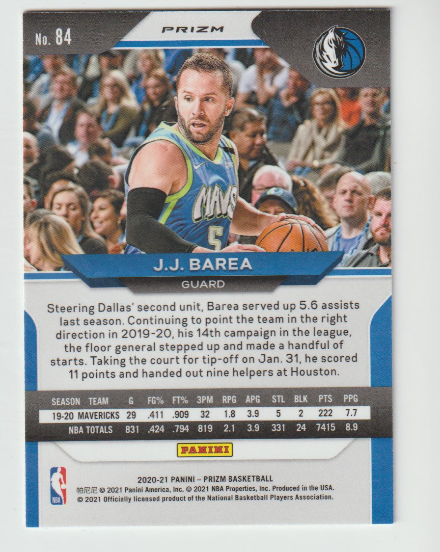 084 J.J. Barea - Dallas Mavericks Red White Blue Prizm