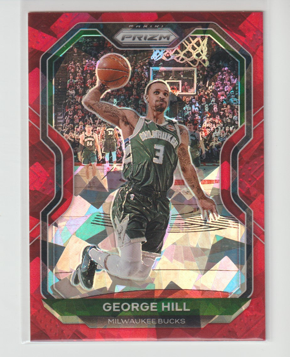 085 George Hill - Milwaukee Bucks Red Ice Prizm