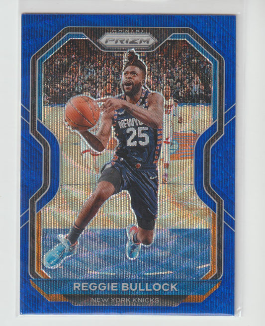 090 Reggie Bullock - New York Knicks Blue Wave Prizm