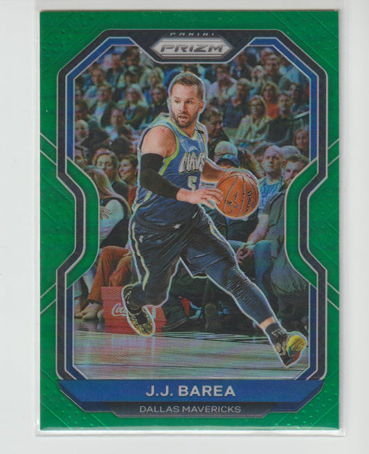 084 J.J. Barea - Dallas Mavericks Green Prizm