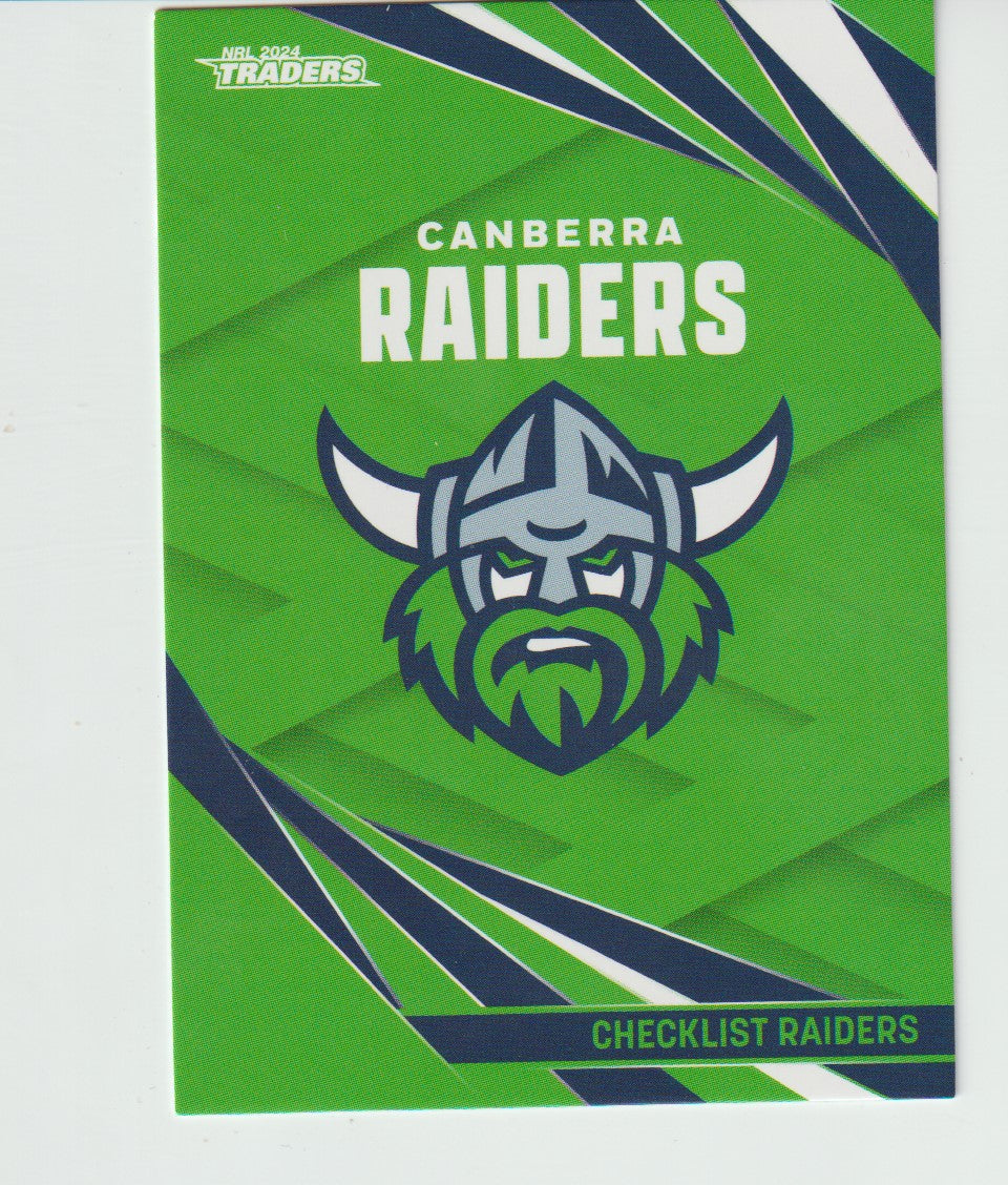 010 RAIDERS CHECKLIST