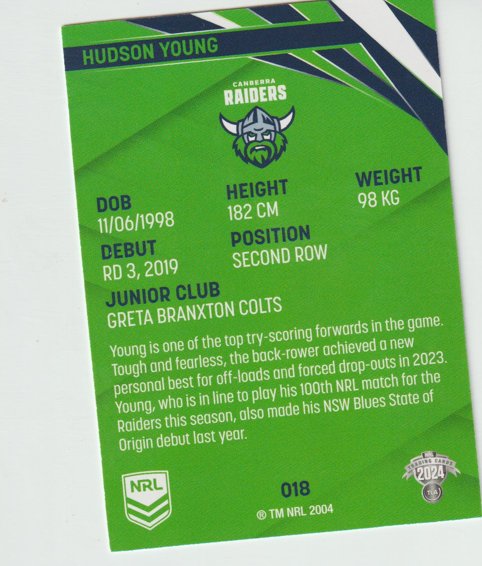 018 HUDSON YOUNG
