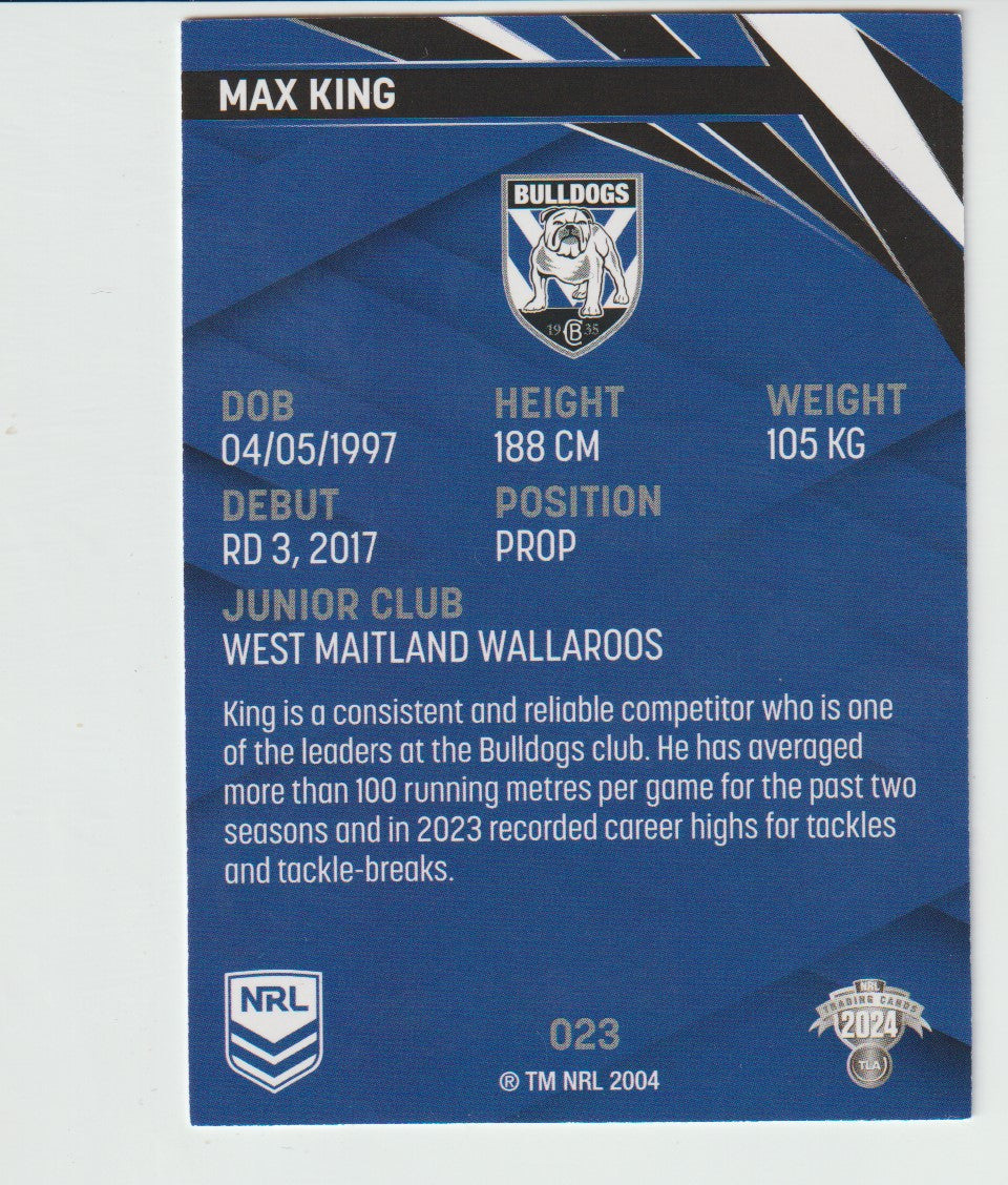023 MAX KING