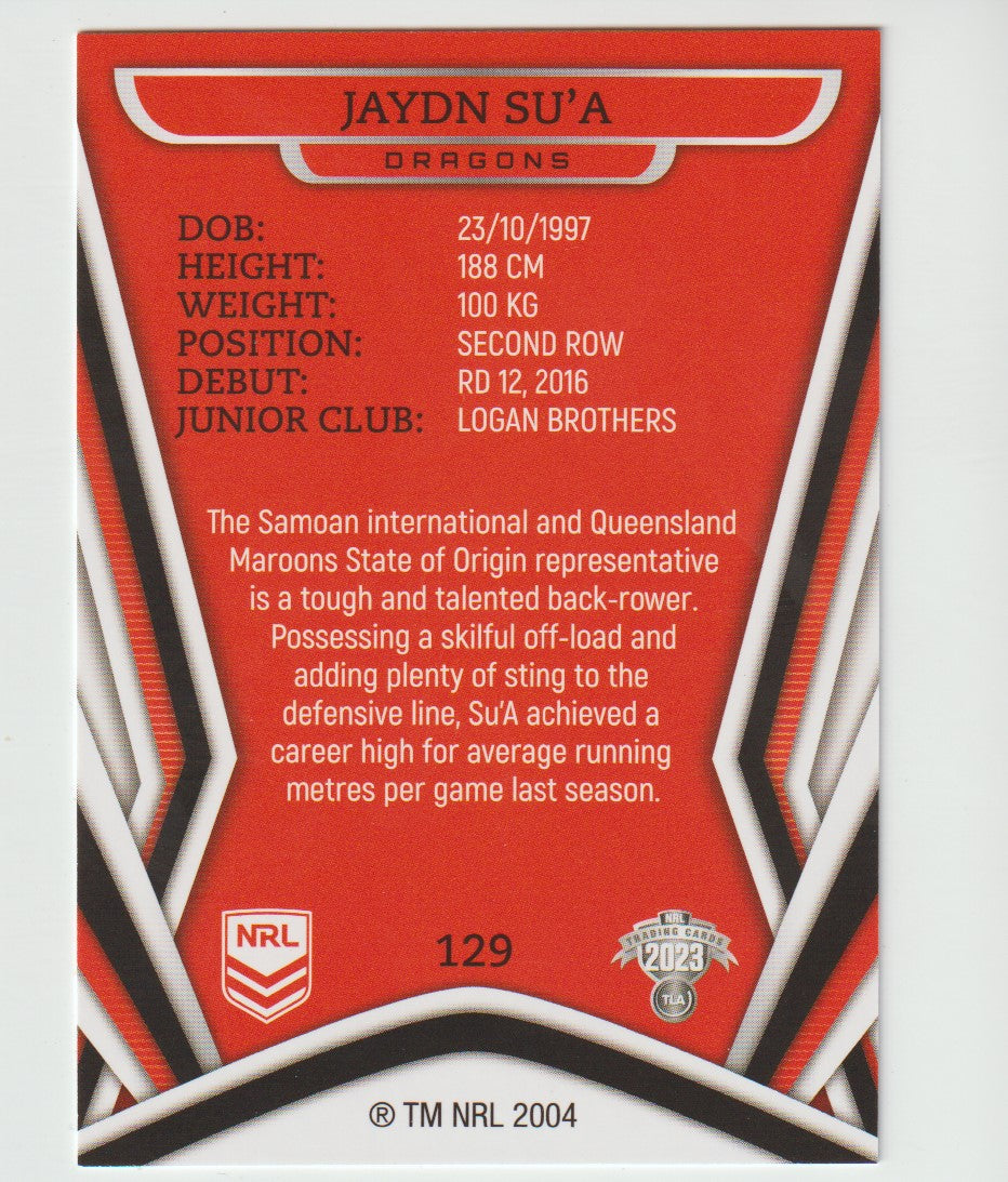 129 JAYDN SU’A