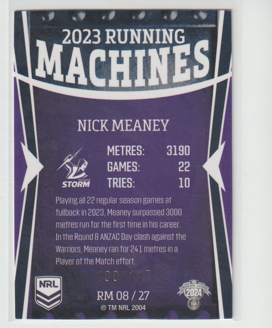 RM 08 / 27 STORM NICK MEANEY 100/117