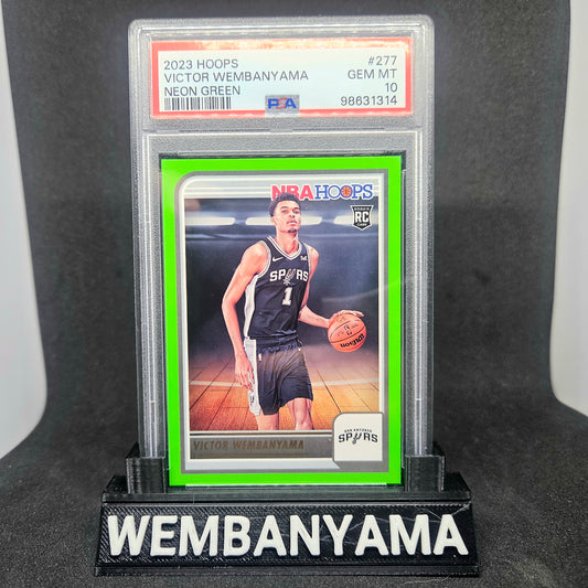 277 Victor Wembanyama - Spurs Neon Green PSA10