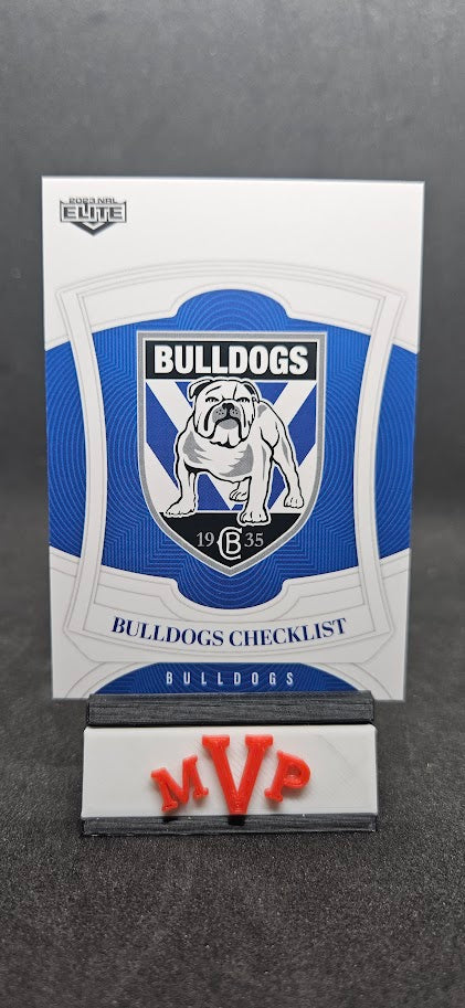 019 BULLDOGS CHECKLIST - Canterbury Bankstown Bulldogs