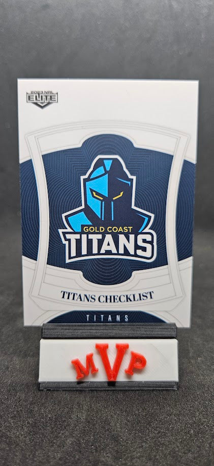 046 TITANS CHECKLIST - Gold Coast Titans